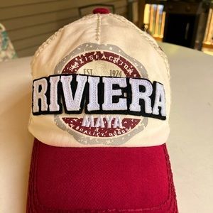 RIVIERA MAYA EST 1974 SATISFACTION QUALITY GOODS Baseball Hat Pier 27